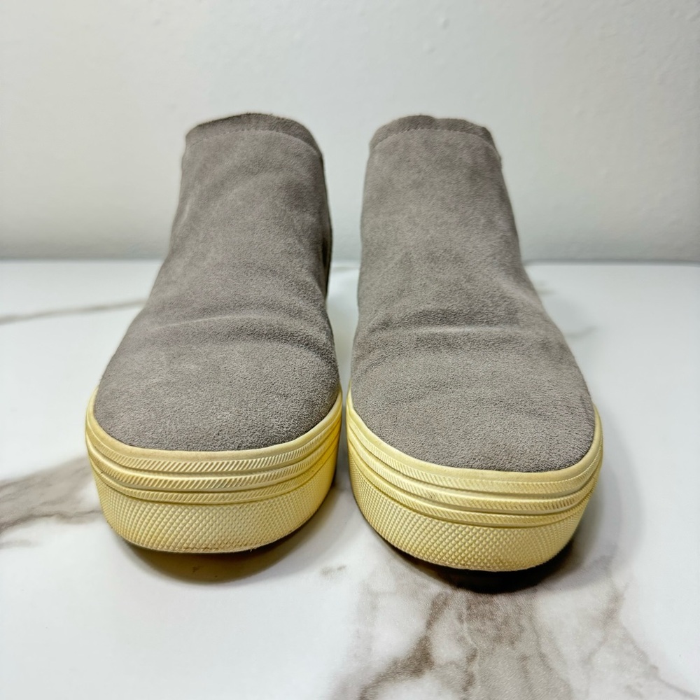 Dolce Vita Tasha Gray Suede Platform Women’s Ankle Boots, Size 6M - Picture 4 of 11